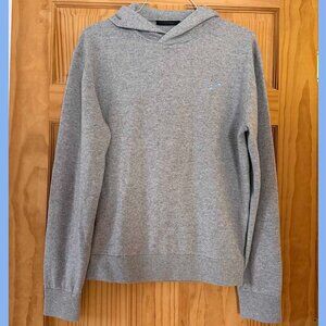 Grayson Wool/Cashmere Hoodie Gray Size L